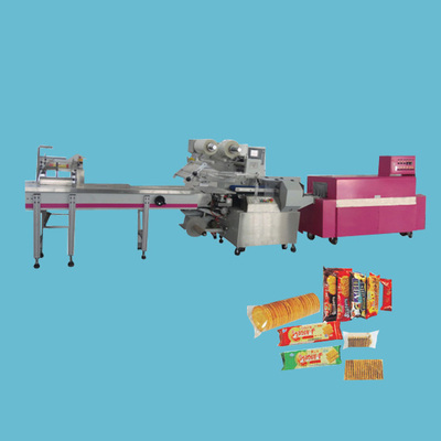面包糕点CCP-HP450I高速伸缩横式(枕式)包装机在小食品生产线中的应用